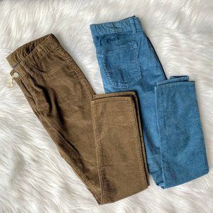 Gap Kids Girls Skinny Cords Lot of 2 Pairs Sz 12